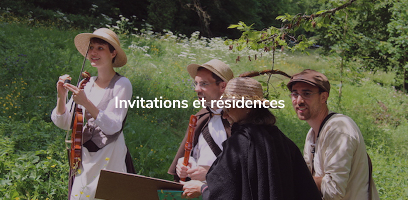Invitations et résidences