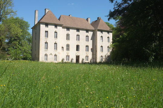 Le château, vue du sud