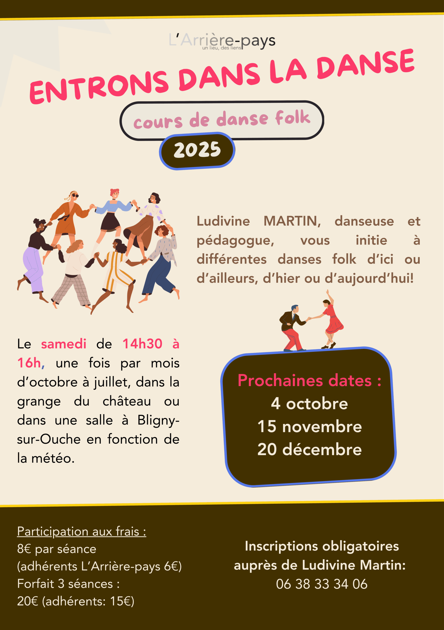 Entrons dans la danse... au château de Lusigny